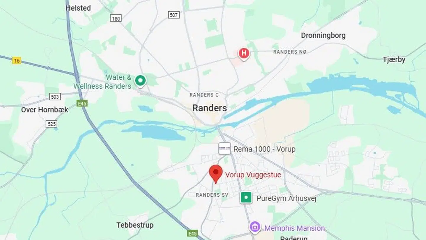 Grundet gener fra et nærliggende byggeri er Vorup Vuggestue i Randers nødsaget til at blive genhuset i op til et år.