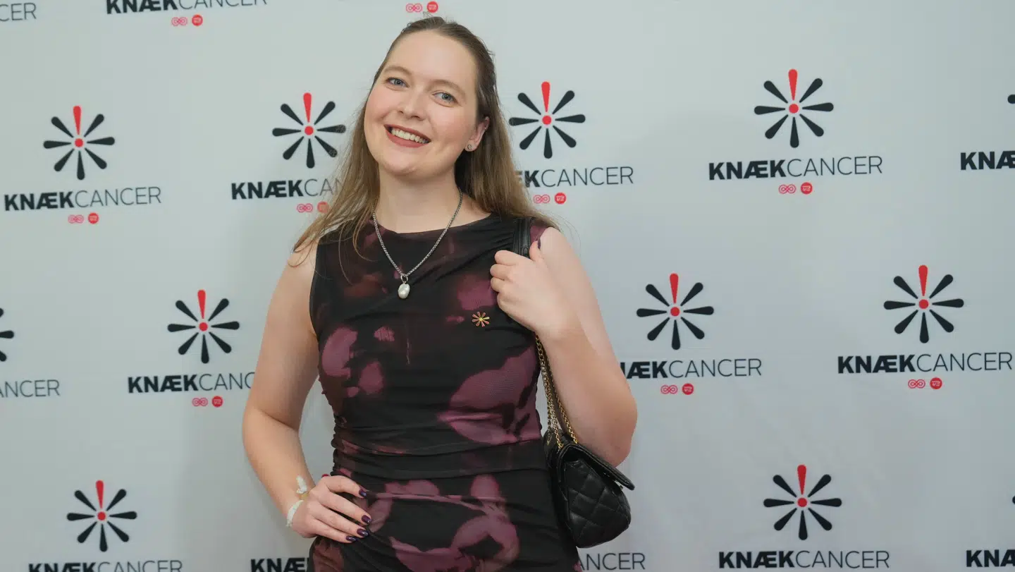 Rachel Ellebye er mødt op til 'Vild med dans knækker cancer' fredag 24. oktober.