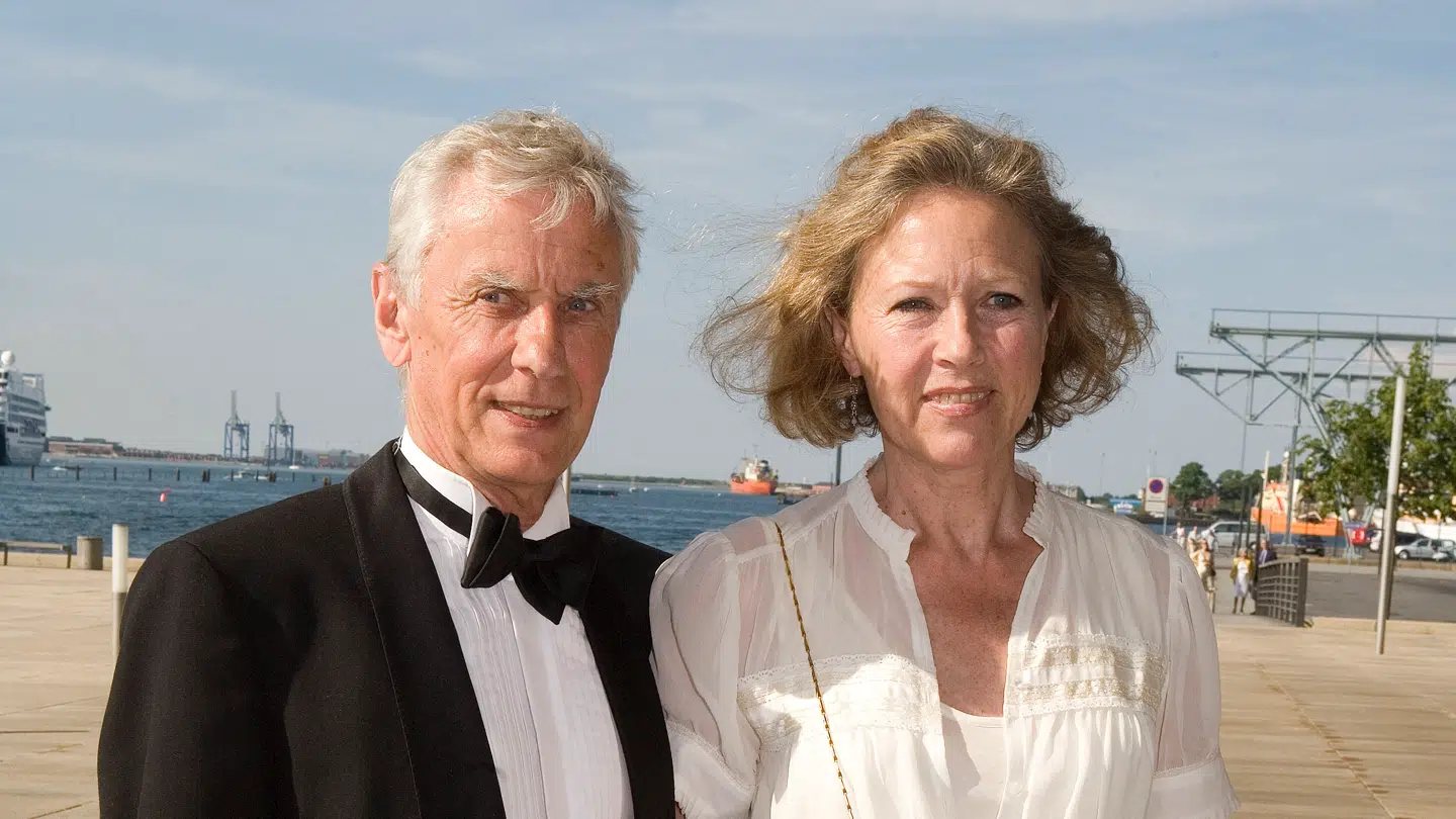 Skuespiller Paul Hüttel er død i en alder af 90 år - her et billede fra hans 80 års fødselsdag.