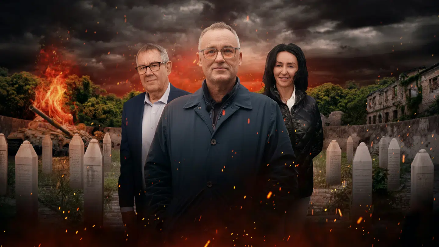 'Peter Ingemann og Balkan i flammer' får premiere på TV 2 søndag 26. oktober. Foto: TV 2 / PR