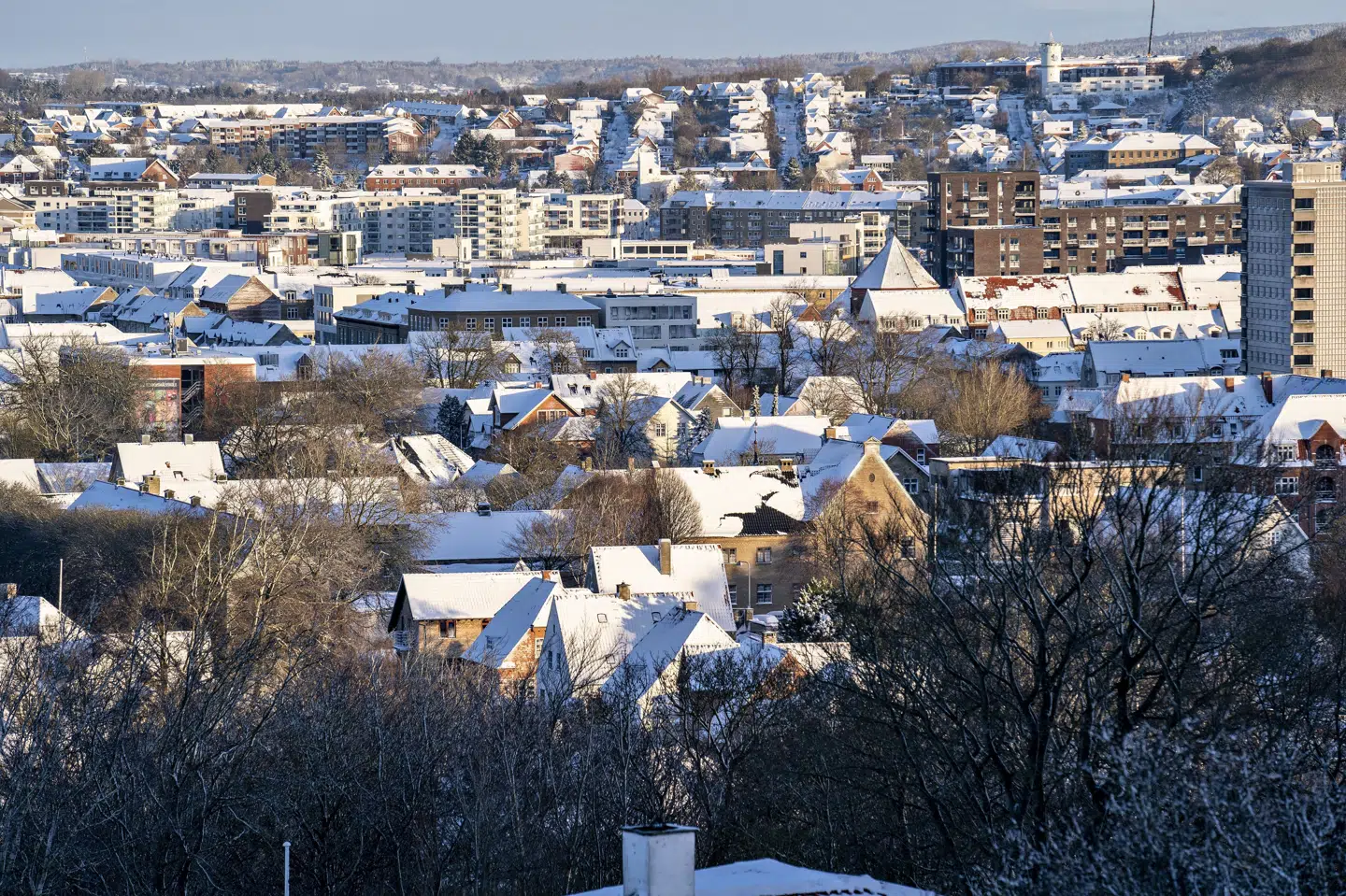 Antallet af frostdøgn er faldet med mere end gennemsnitligt 30 per år siden mellem 1874 og 1903. (Arkivfoto).