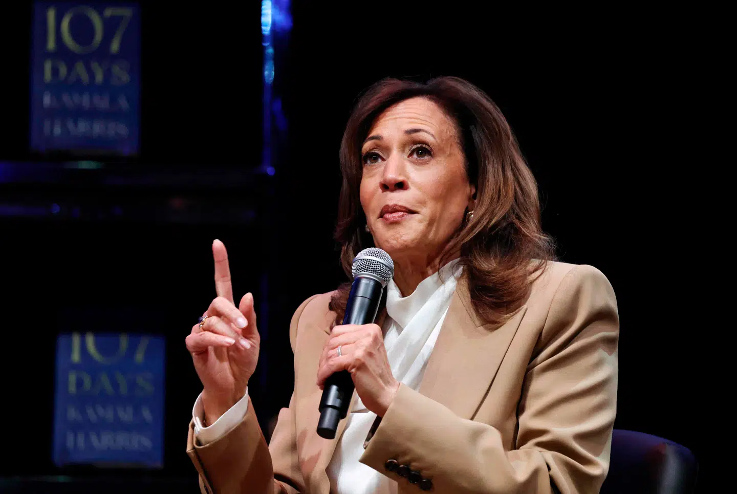 Kamala Harris tabte præsidentvalget til Donald Trump i 2024.