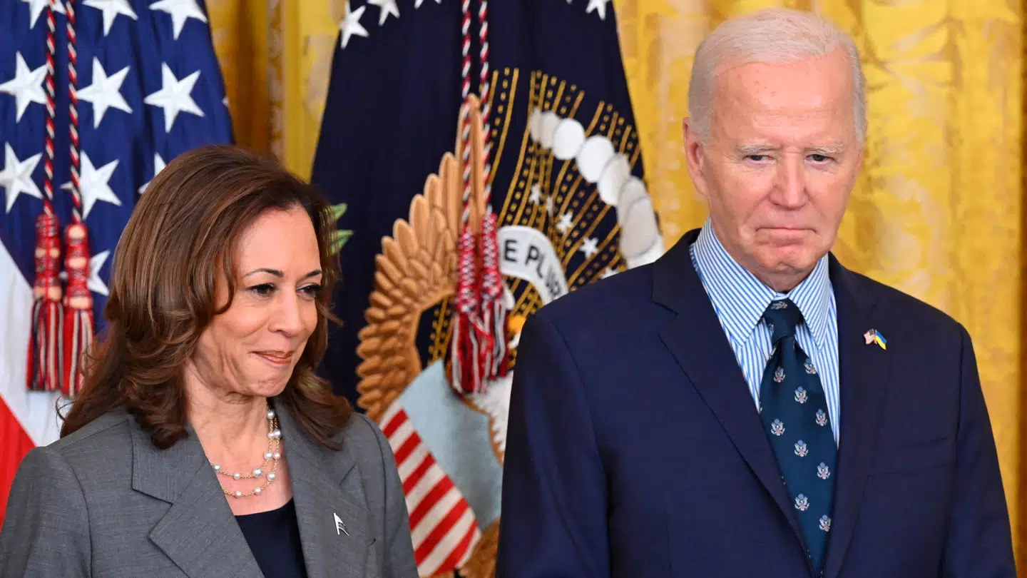 Kamala Harris og Joe Biden i september 2024.
