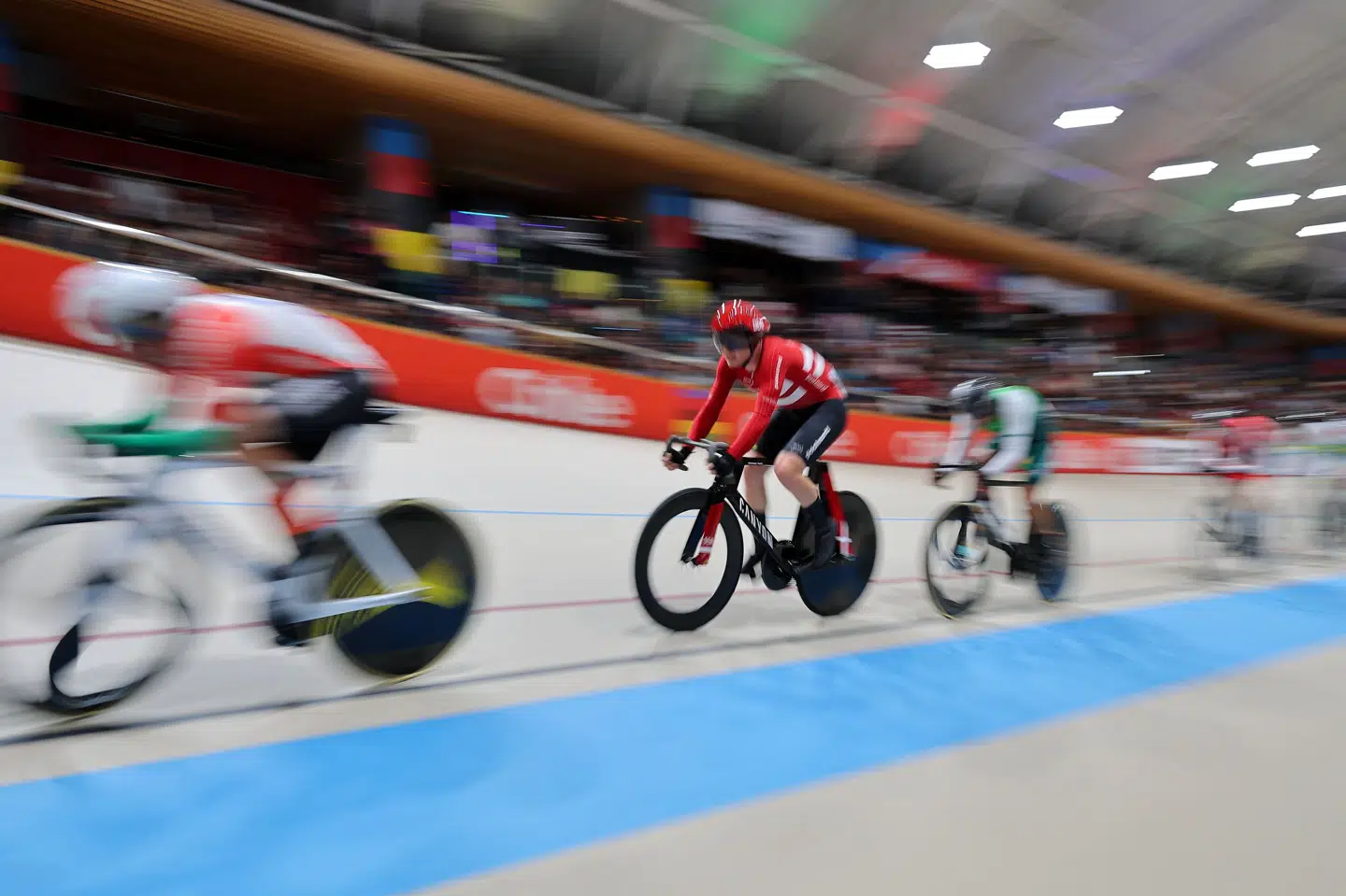 Niklas Larsen (billedet) og Lasse Norman Leth fik bronze i parløb, efter at de i første omgang blev nummer fire.