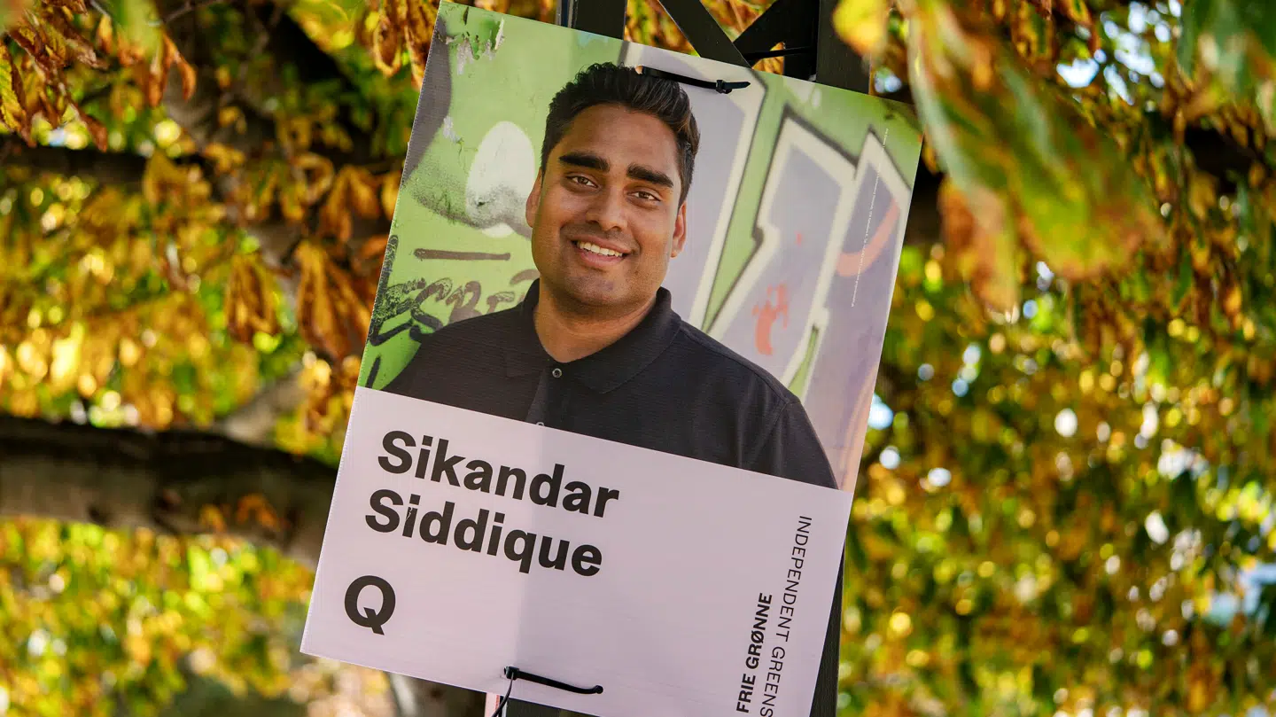 Sikander Siddique fra Frie Grønneer blevet politianmeldt.