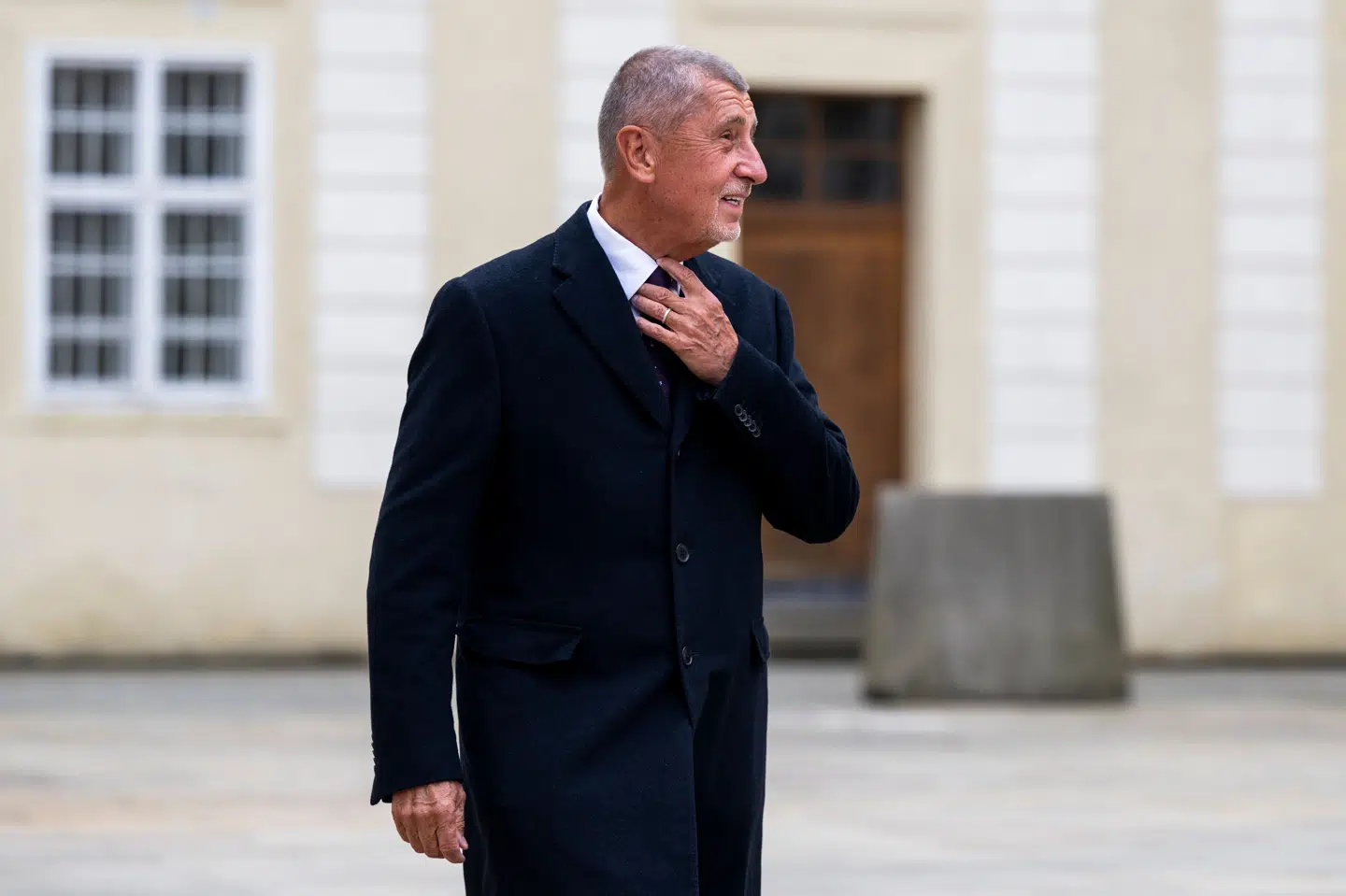 Andrej Babis, som er formand for partiet ANO, holdt tidligere mandag møde med præsident Petr Pavel i den tjekkiske hovedstad, Prag, hvorefter han kom ud og mødte pressen.