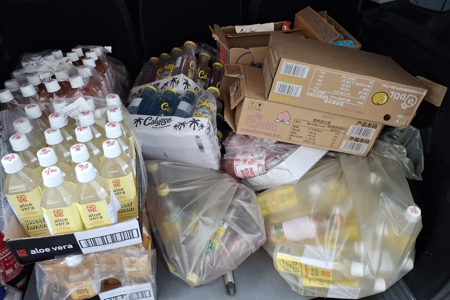 Flere drikkevarer blev blandt andet beslaglagt under en myndighedsaktion i Odense den 7. oktober, hvor 23 kiosker blev kontrolleret.