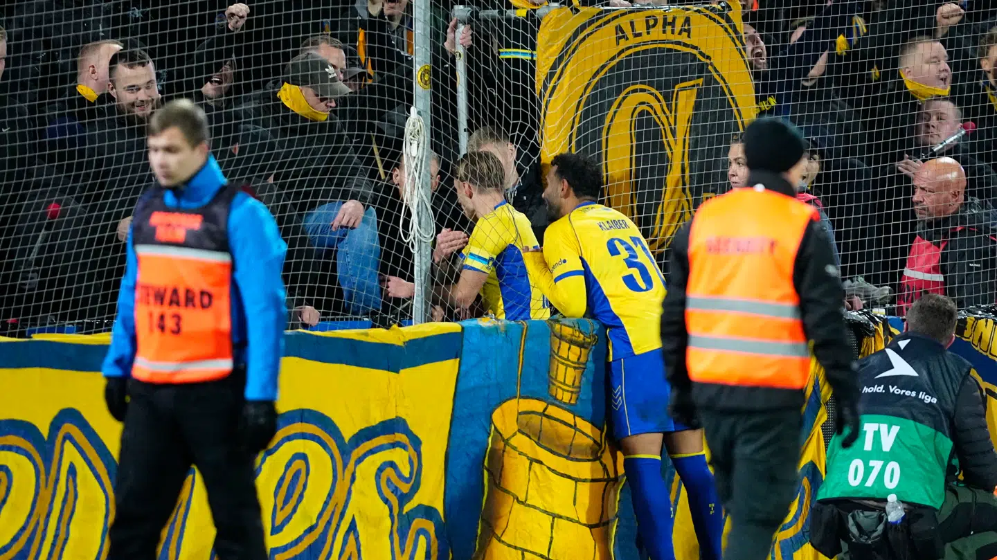 3F Superliga-kampen mellem Odense Boldklub og Brøndby IF på Nature Energy Park i Odense, mandag den 27. oktober 2025.