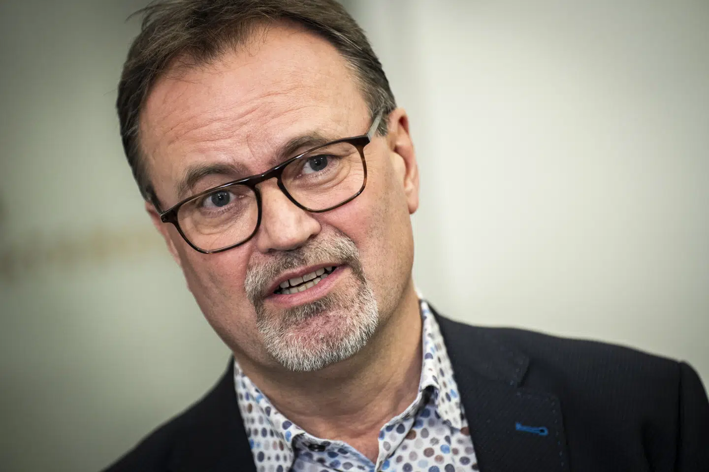 Gordon Ørskov Madsen, formand for Danmarks Lærerforening, mener, at to lærere i alle klasselokaler i grundskolen vil dæmme op for uro i undervisningstiden. (Arkivfoto).