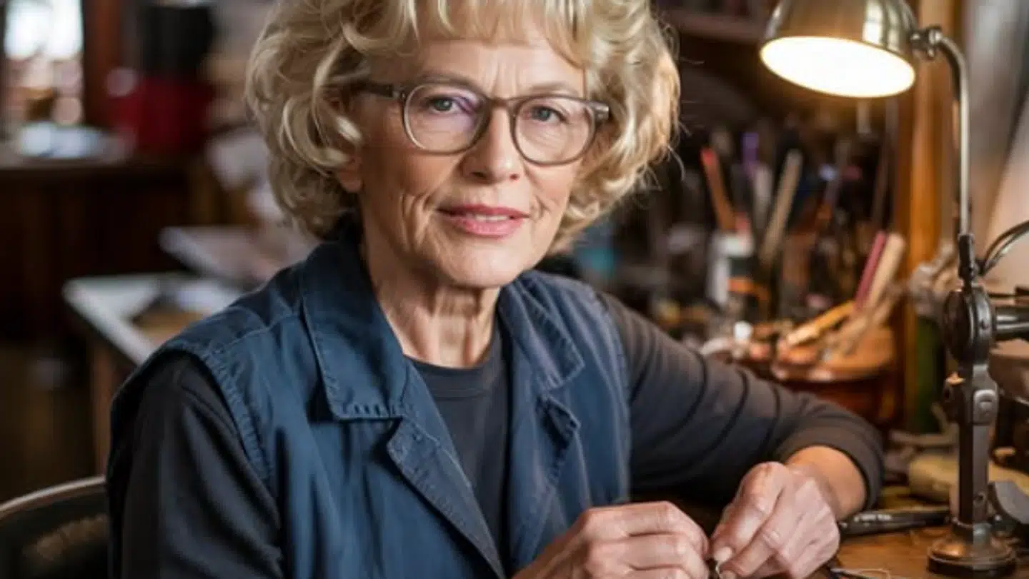 ‘Lisbeth’, der ifølge hjemmesiden laver håndlavede smykker, er ikke en rigtig person. Billedet er lavet med kunstig intelligens.