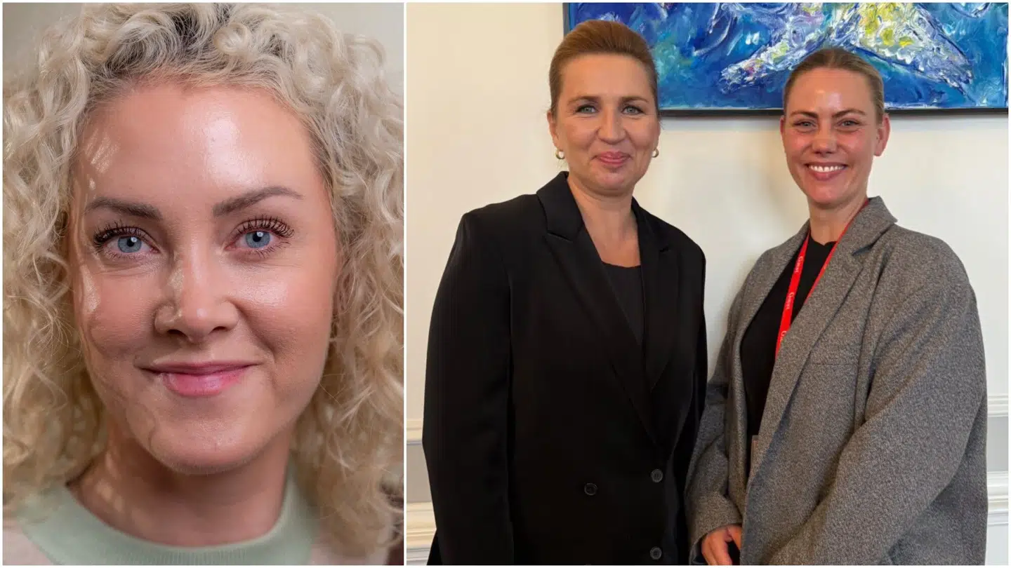 Til mødet hos statsministeren i fredags deltog influencere Christina Sander og Paulina Lykke blandt andet.