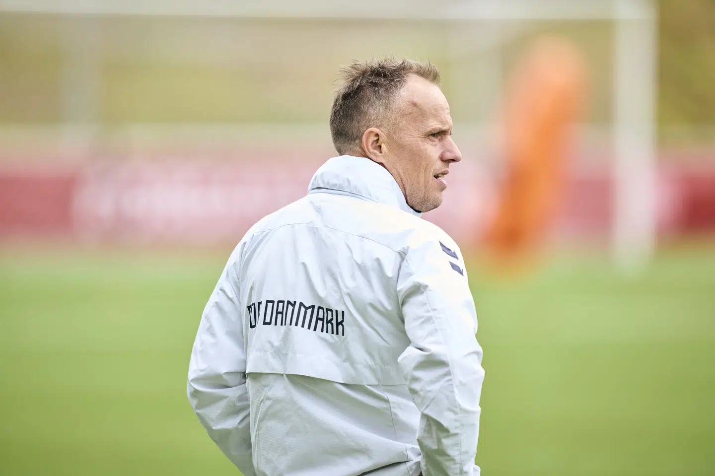 Jakob Michelsen står tirsdag for første gang i spidsen for landsholdet, når Finland gæster Parken. (Arkivfoto).