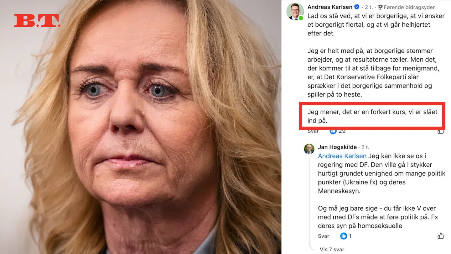 Det er ikke alle, der er lige begejstrede for Konservatives beslutning om at gå med i finansloven.
