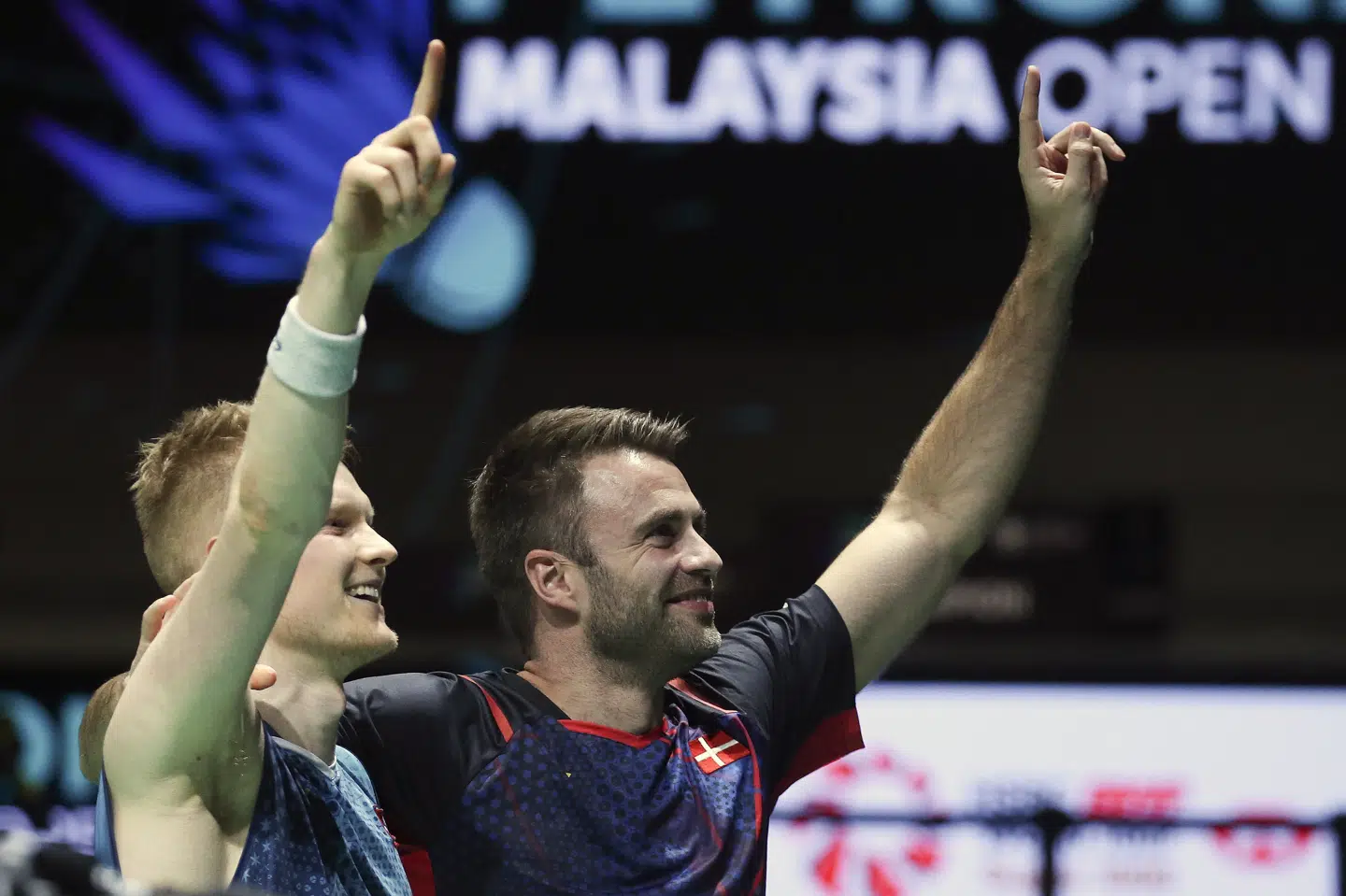 Joachim Persson ses her som træner for Anders Antonsen under Malaysia Open i 2024. Senere samme år stoppede deres samarbejde brat.