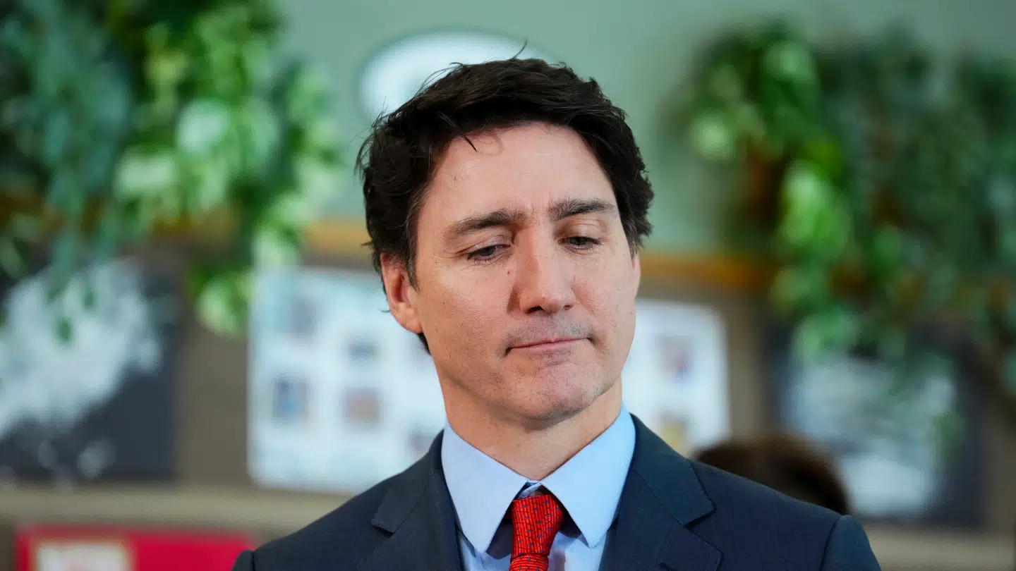 Justin Trudeau i marts.