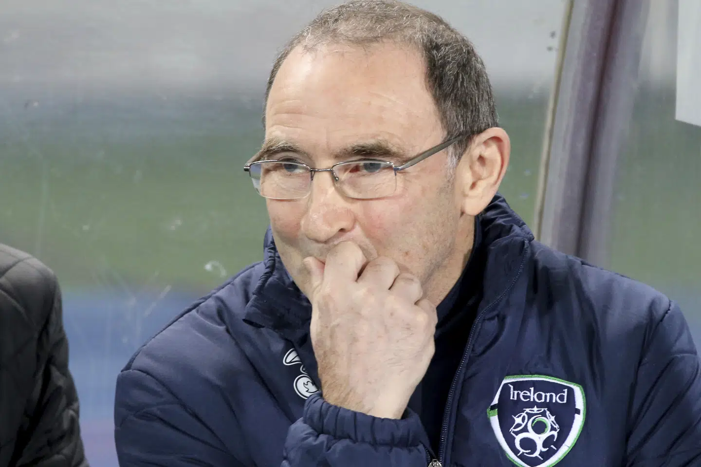 Martin O'Neill har en lang trænerkarriere bag sig. Her er han på bænken under en VM-kvalifikationskamp som landstræner for Irland. (Arkivfoto).