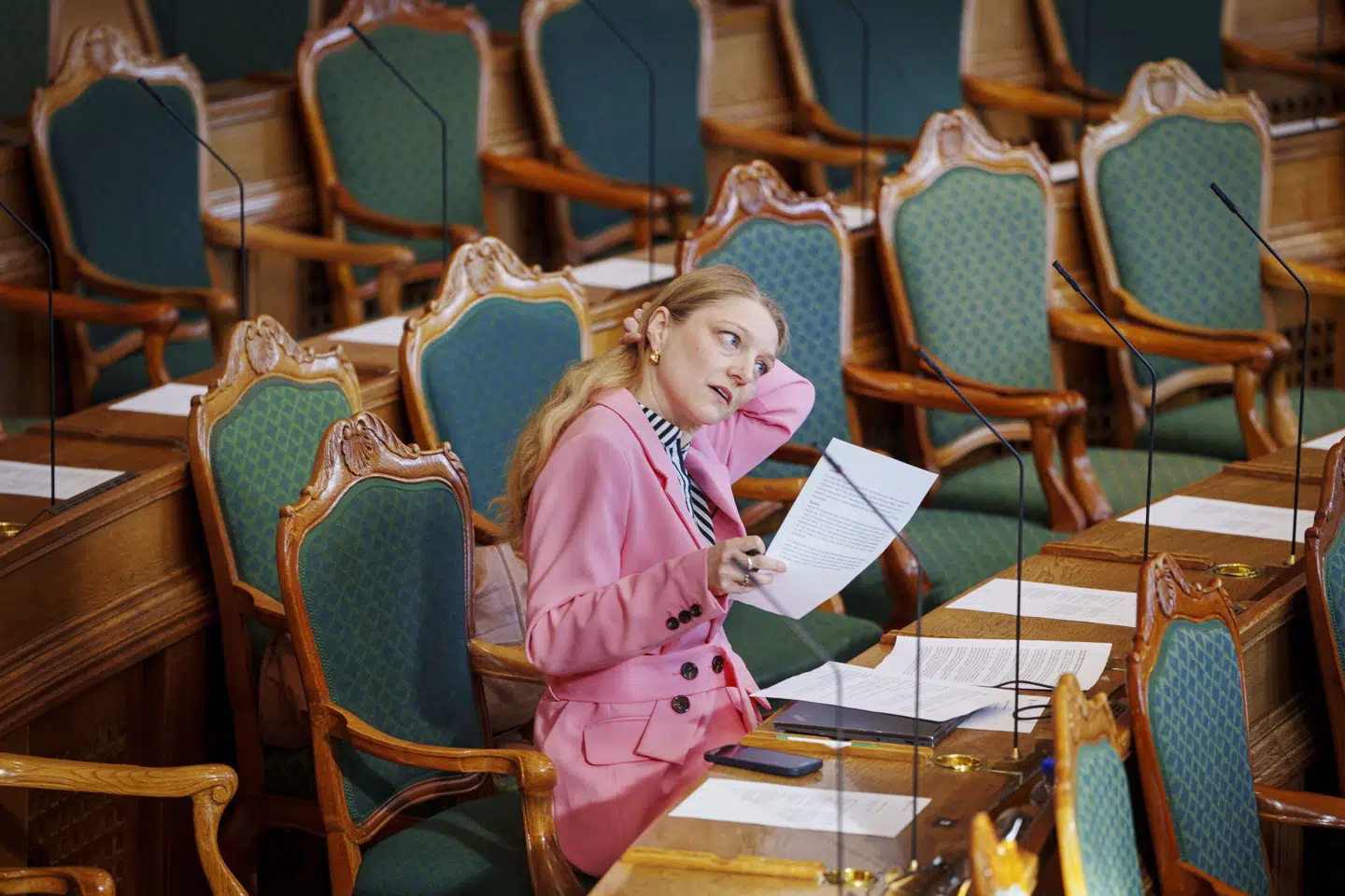 Radikales Zenia Stampe (R) vil forhandle en slutdato for kompensation til landmænd i aktuelle forhandlinger om kvælstofregulering. (Arkivfoto).