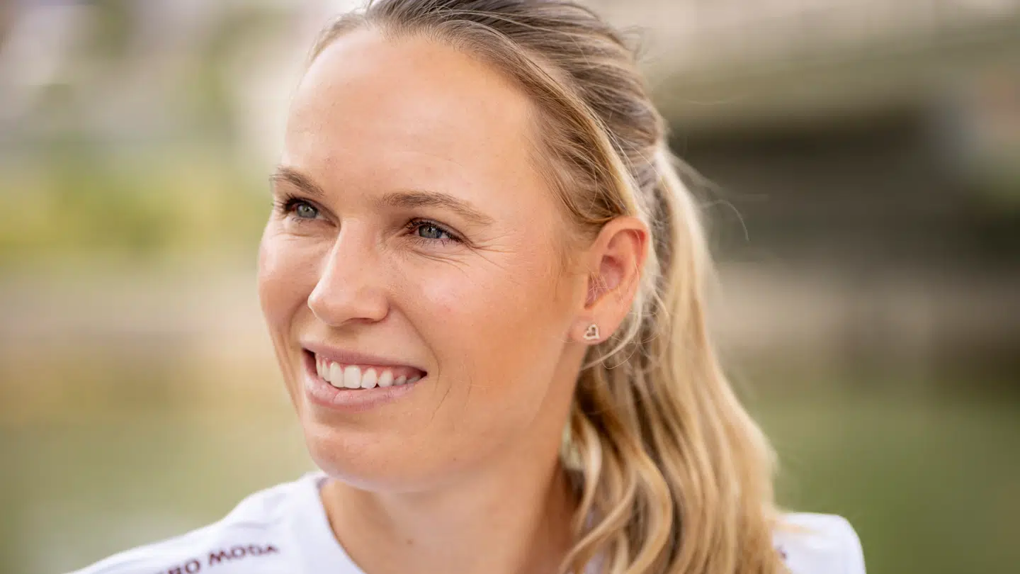 Caroline Wozniacki har ikke spillet tennis i mere end et år.