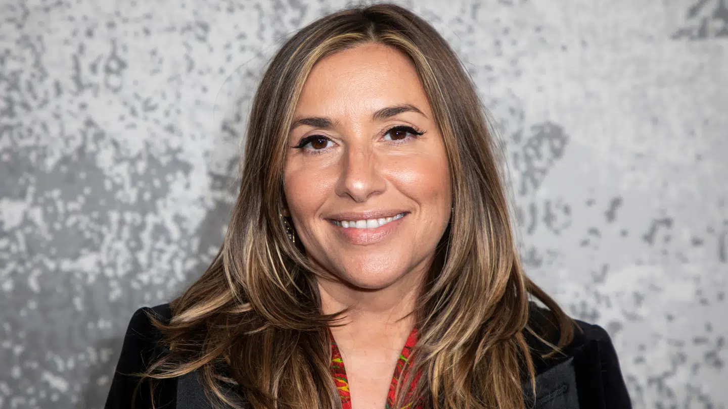 Melanie Blatt til et fashionshow i 2021.