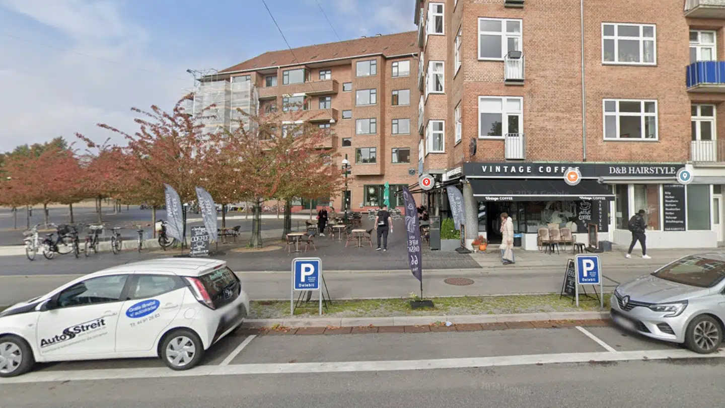 Café Lindevang ligger på Sløjfen 6 på Frederiksberg.