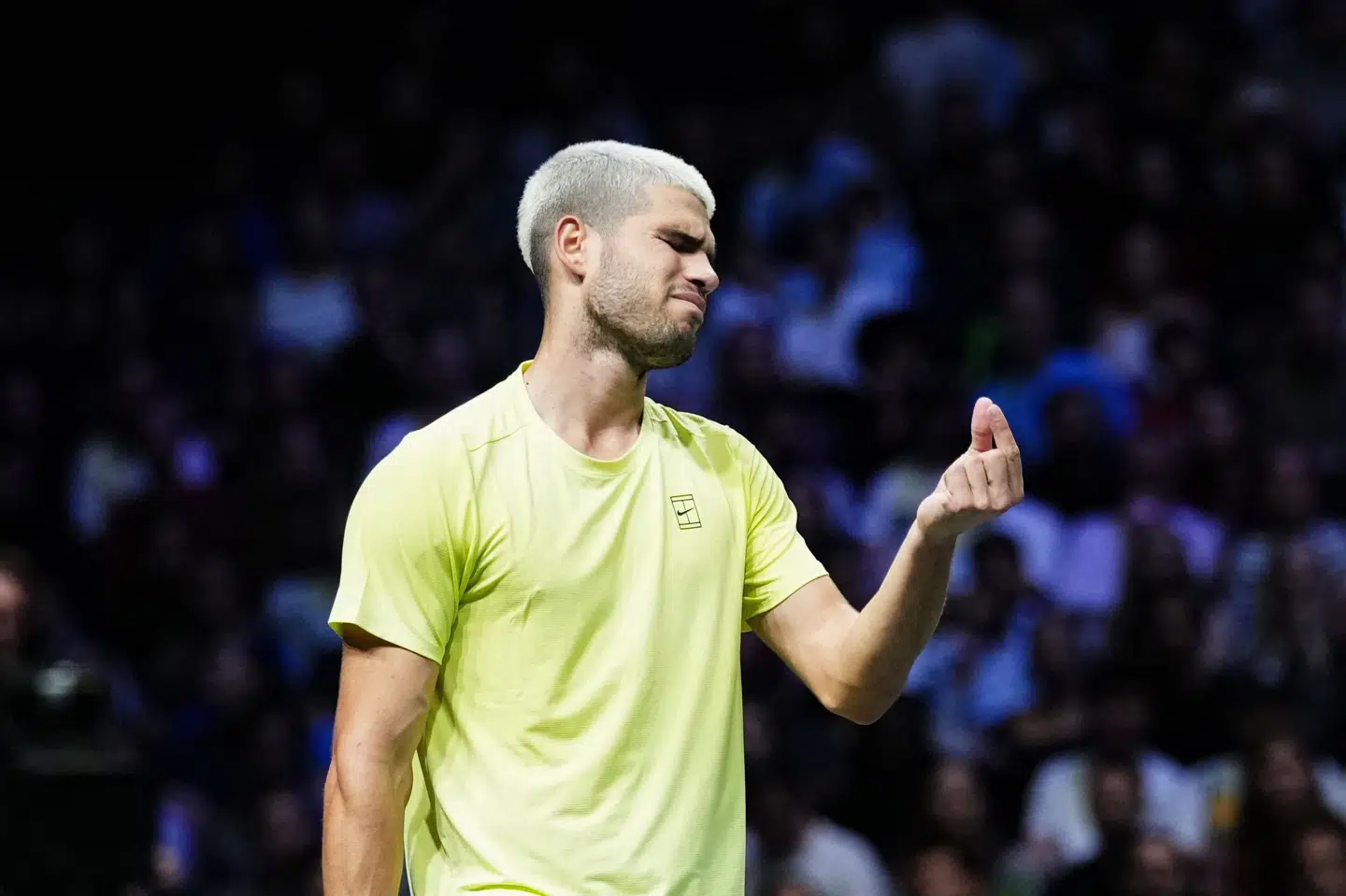 Carlos Alcaraz tabte tirsdag til briten Cameron Norrie ved Paris Masters.