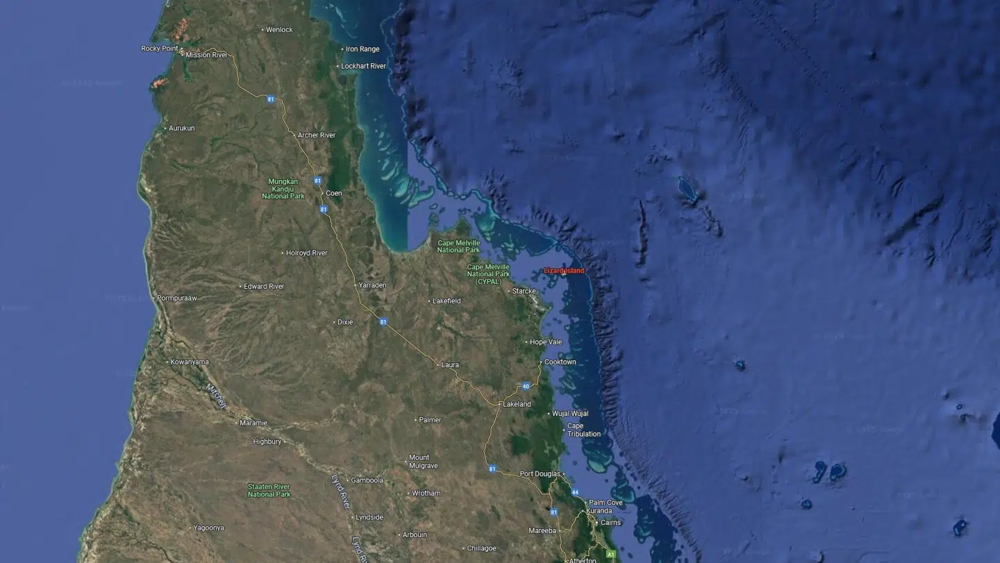 Lizard Island ligger ud for den australske nordøstkyst i Great Barrier Reef.