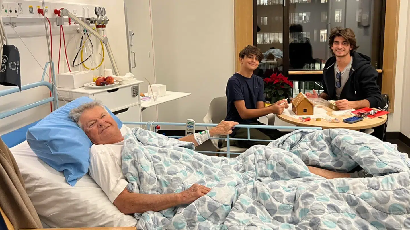 Christian Kjær har været indlagt siden lørdag.