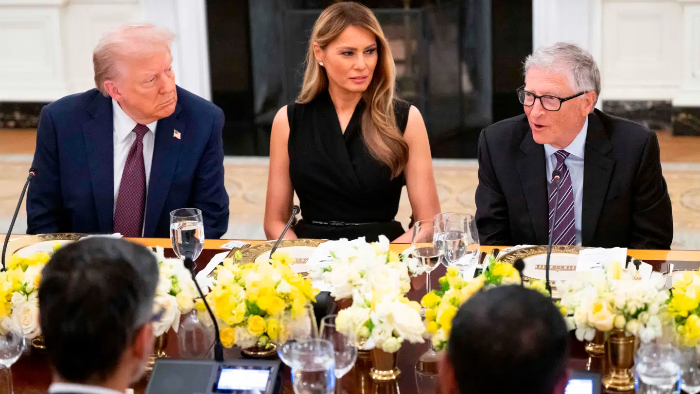 USAs præsident Donald Trump og førstedamen Melania Trump har tidligere haft Bill Gates til middag i Det Hvide Hus.