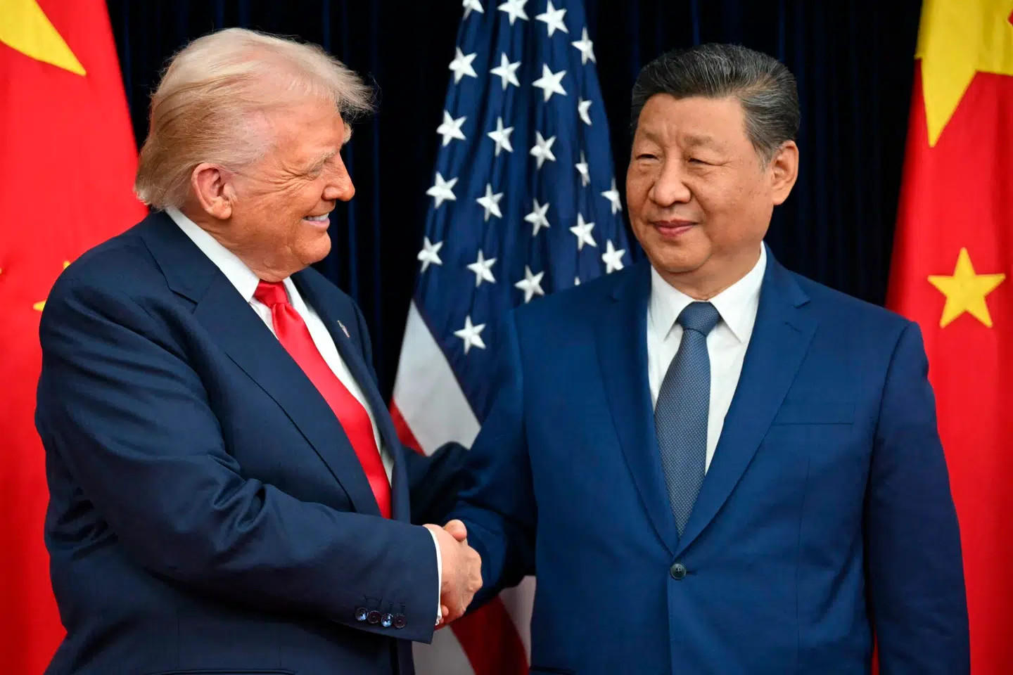 Det er første gang siden 2019, at Donald Trump og Xi Jinping møder hinanden ansigt til ansigt.