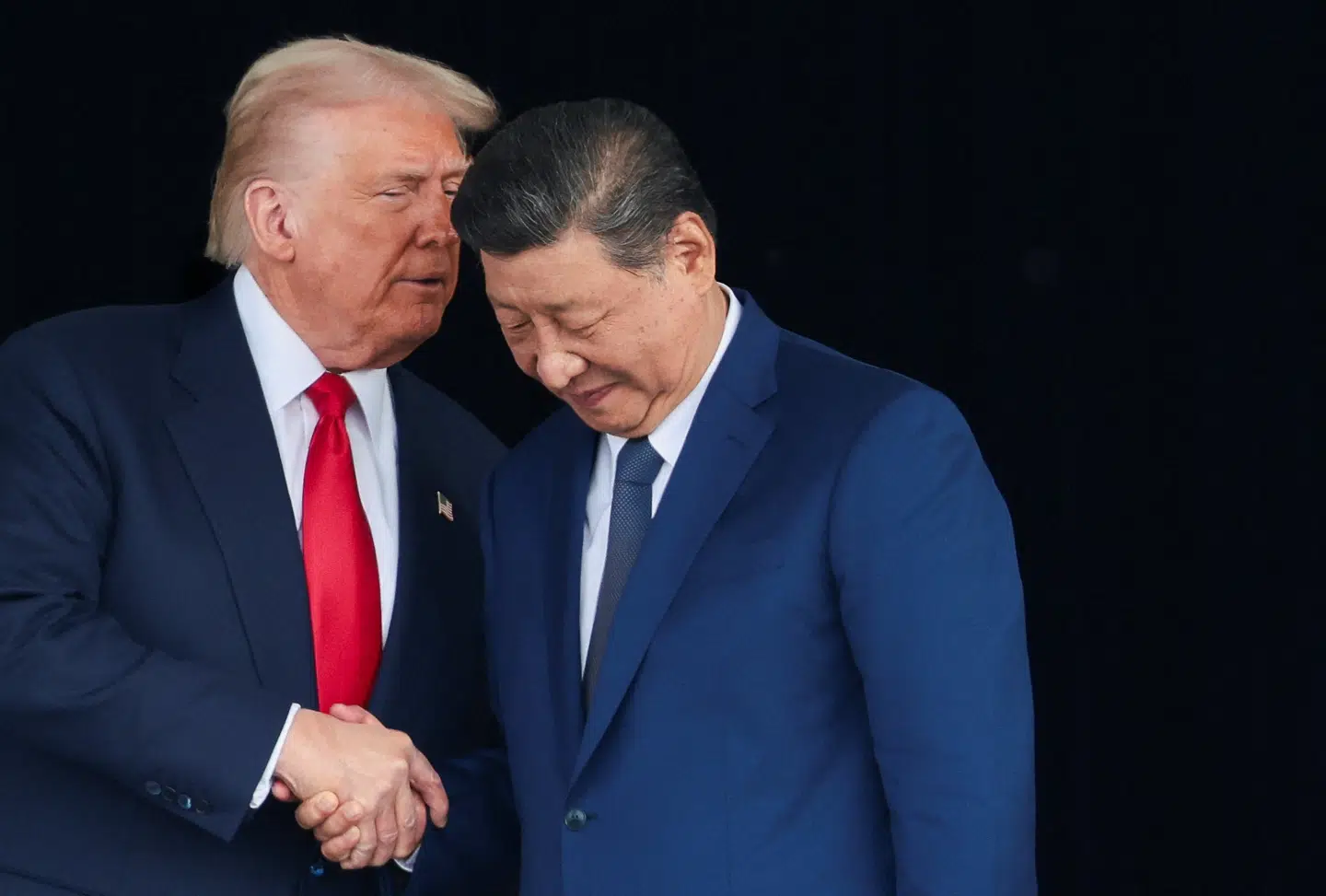 Alle detaljer om mødet mellem Donald Trump (tv.)  Xi Jinping er endnu ikke kommet frem.