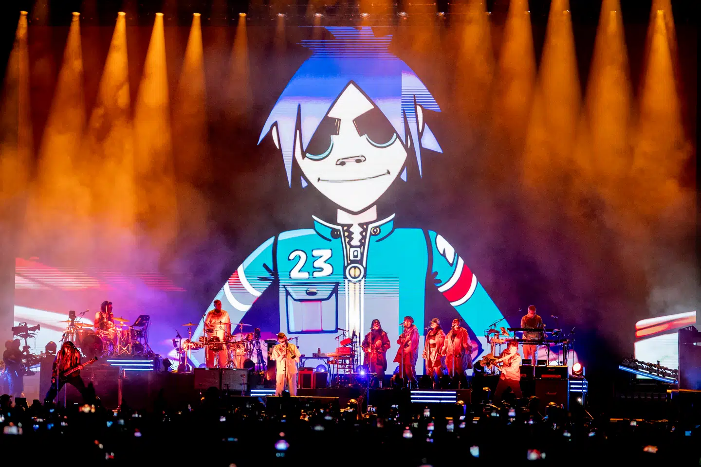 Gorillaz vender tilbage til Roskilde Festival.