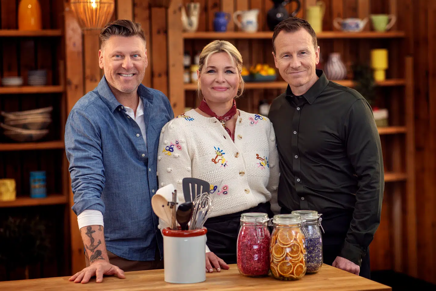 Markus Grigo har siden 2017 været dommer i DR-programmet 'Den store bagedyst' sammen med Katrine Foged Thomsen, mens Timm Vladimir er vært på programmet.