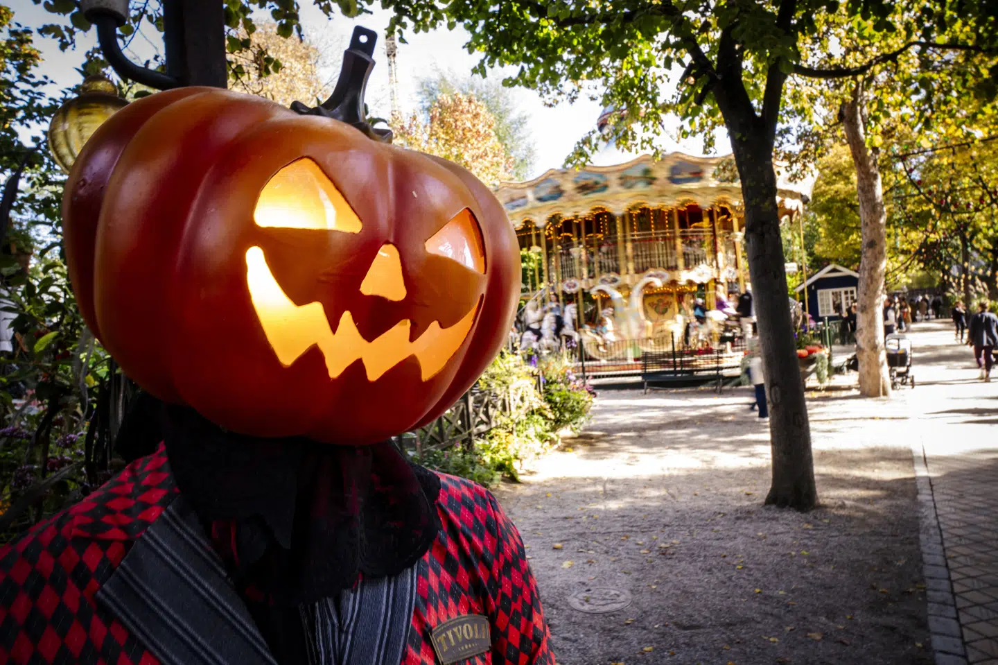 Tivoli tog hul på årets halloweensæson i København fredag den 3. oktober 2025. (Arkivfoto).