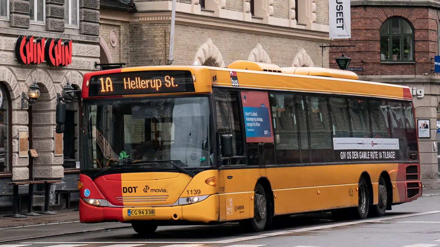 262 af trafikselskabet Movias busser er produceret af kinesiske Yutong. Det vides ikke, om bussen på billedet er én af dem.