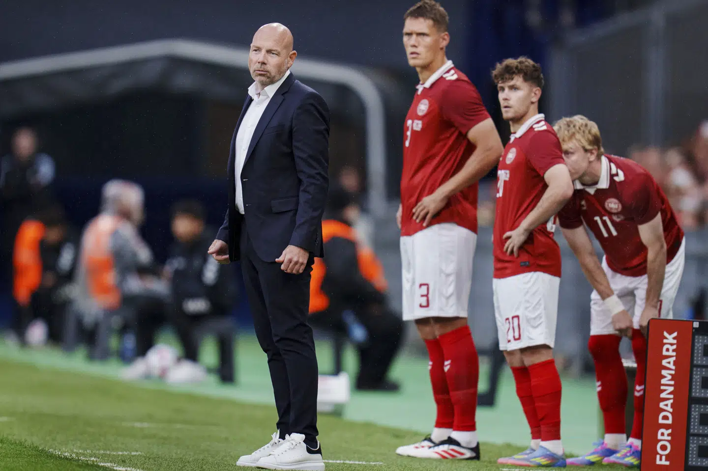 Brian Riemer har forlænget sin kontrakt med DBU til sommeren 2028.