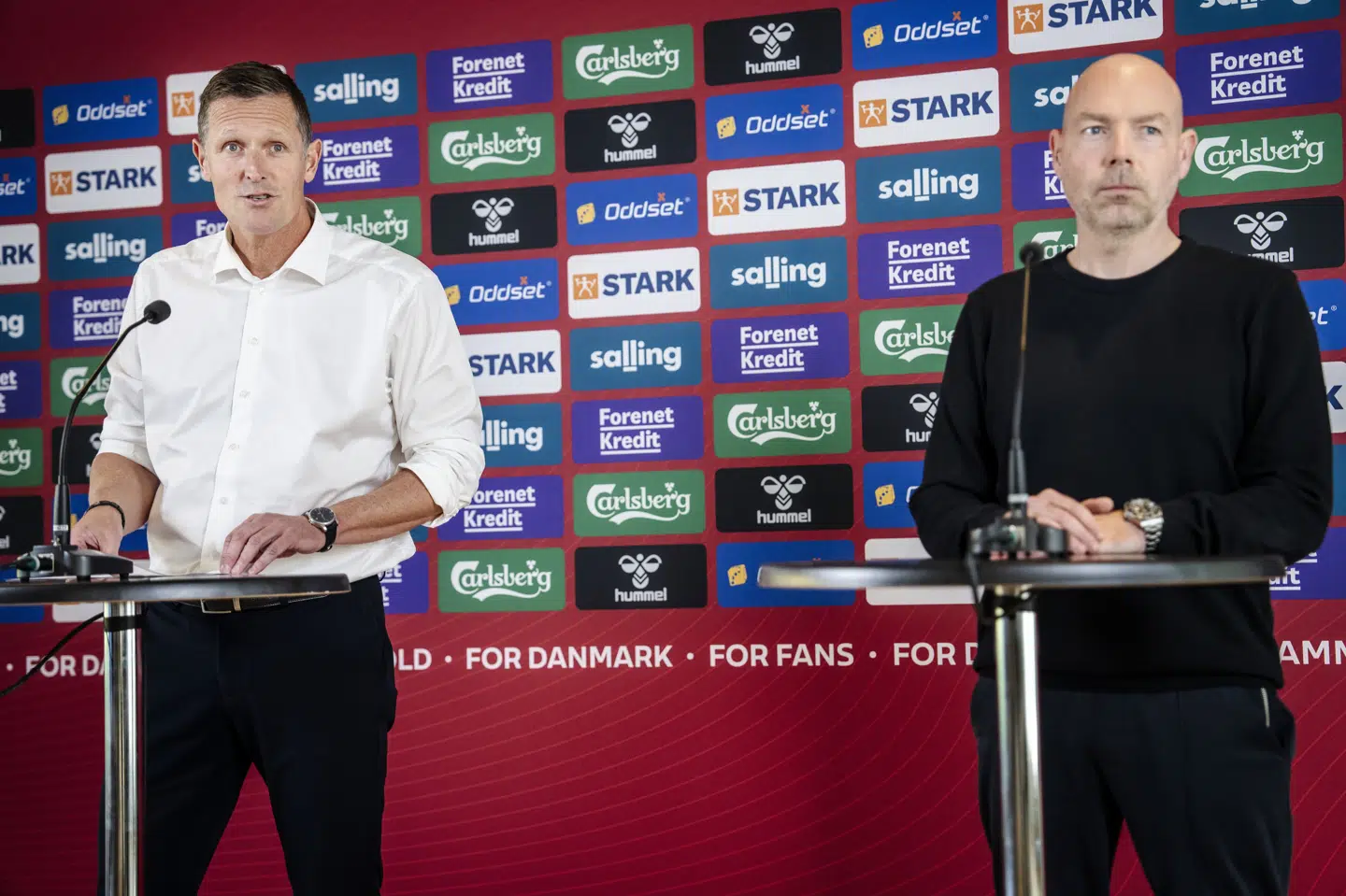 Fodbolddirektør Peter Møller er landstræner Brian Riemers chef. (Arkivfoto).