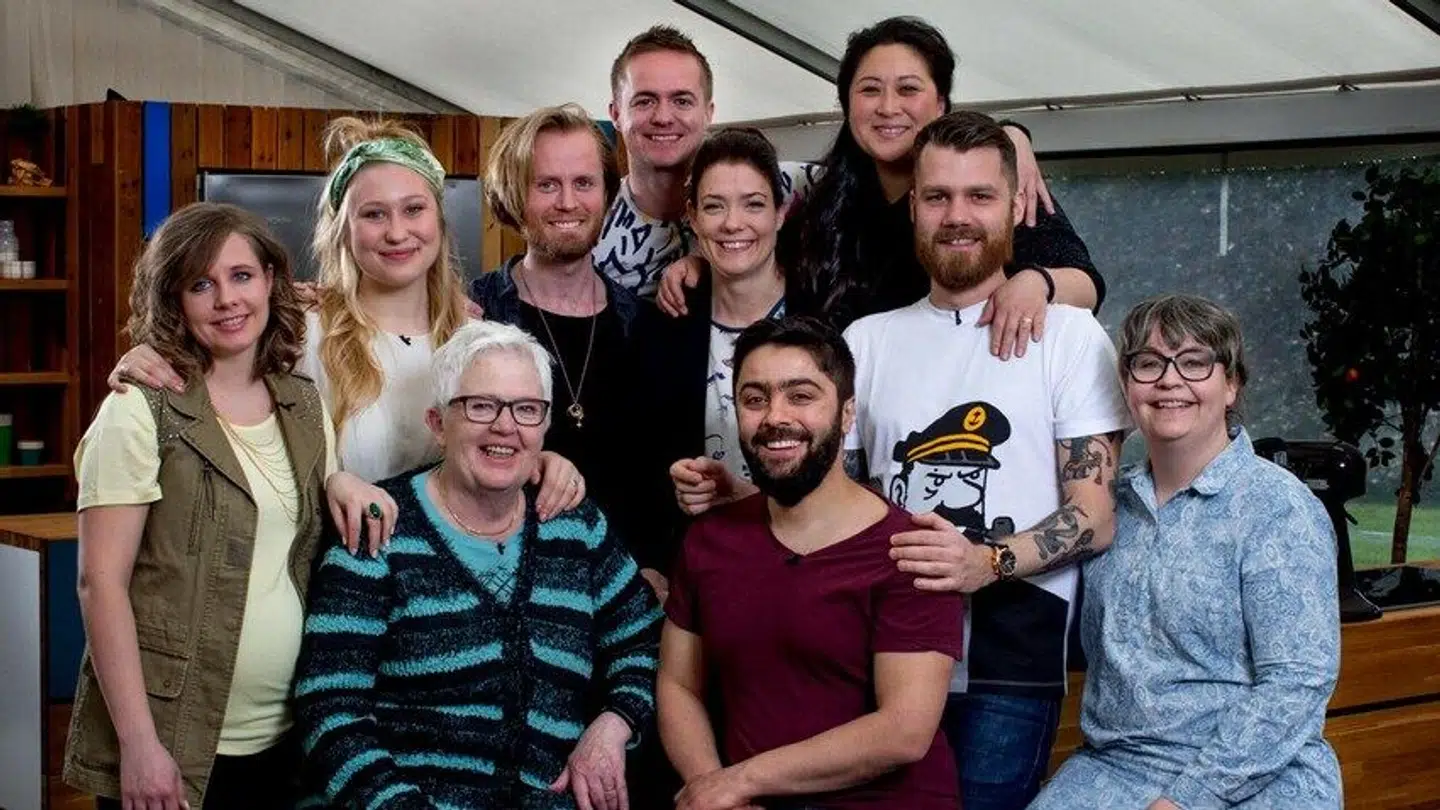 Deltagerne i 'Den store bagedyst' i 2016.