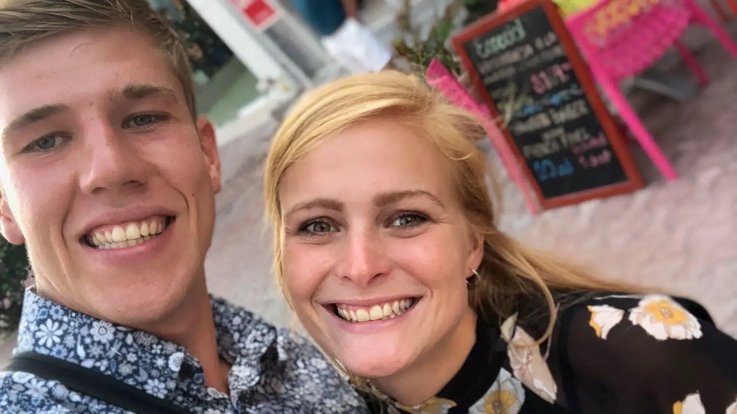 Lene Wrang og Rasmus Fløng Vanners havde været kærester i tre år, da kræften ramte.