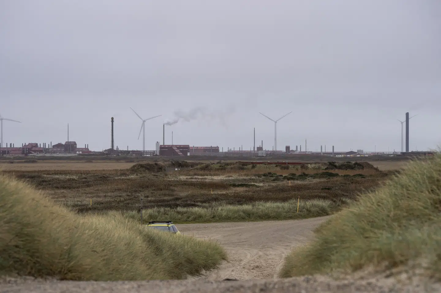 Cheminova-fabrikken ligger på Harboøre Tange mellem Limfjorden og Vesterhavet. (Arkivfoto).