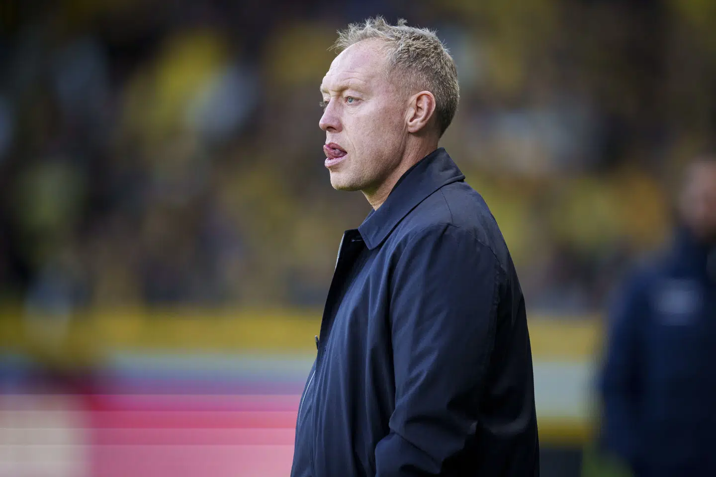 Steve Cooper så for mange fejl, da Brøndby torsdag blev slået ud af pokalturneringen i Farum. (Arkivfoto).