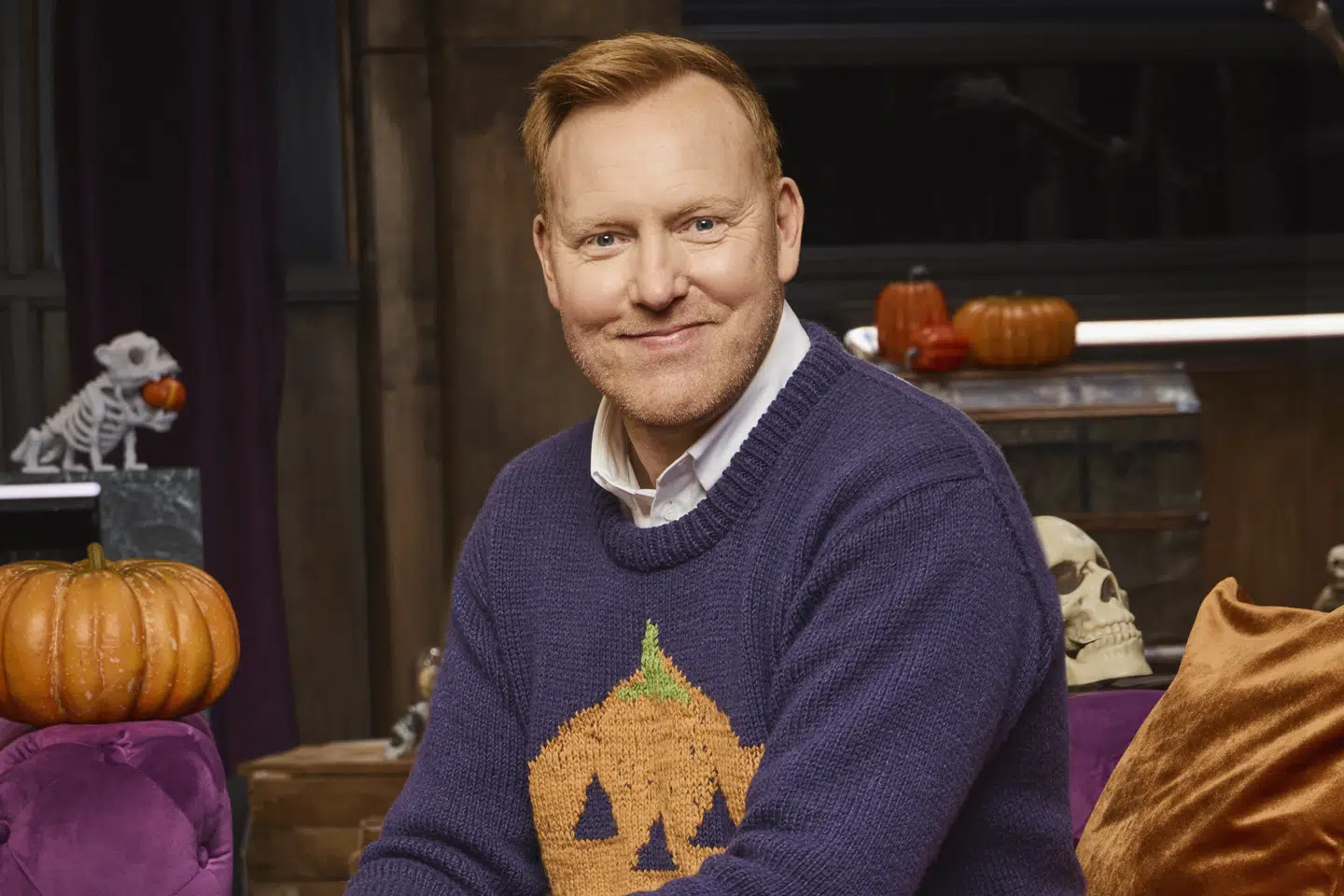 Anders Breinholt er egentlig uddannet Falckredder. Et job, hvor der sjældent er meget at grine af. (PR-foto).