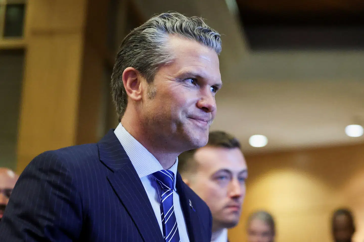 USA's forsvarsminister, Pete Hegseth, under ministermøde i organisationen Asean denne uge.