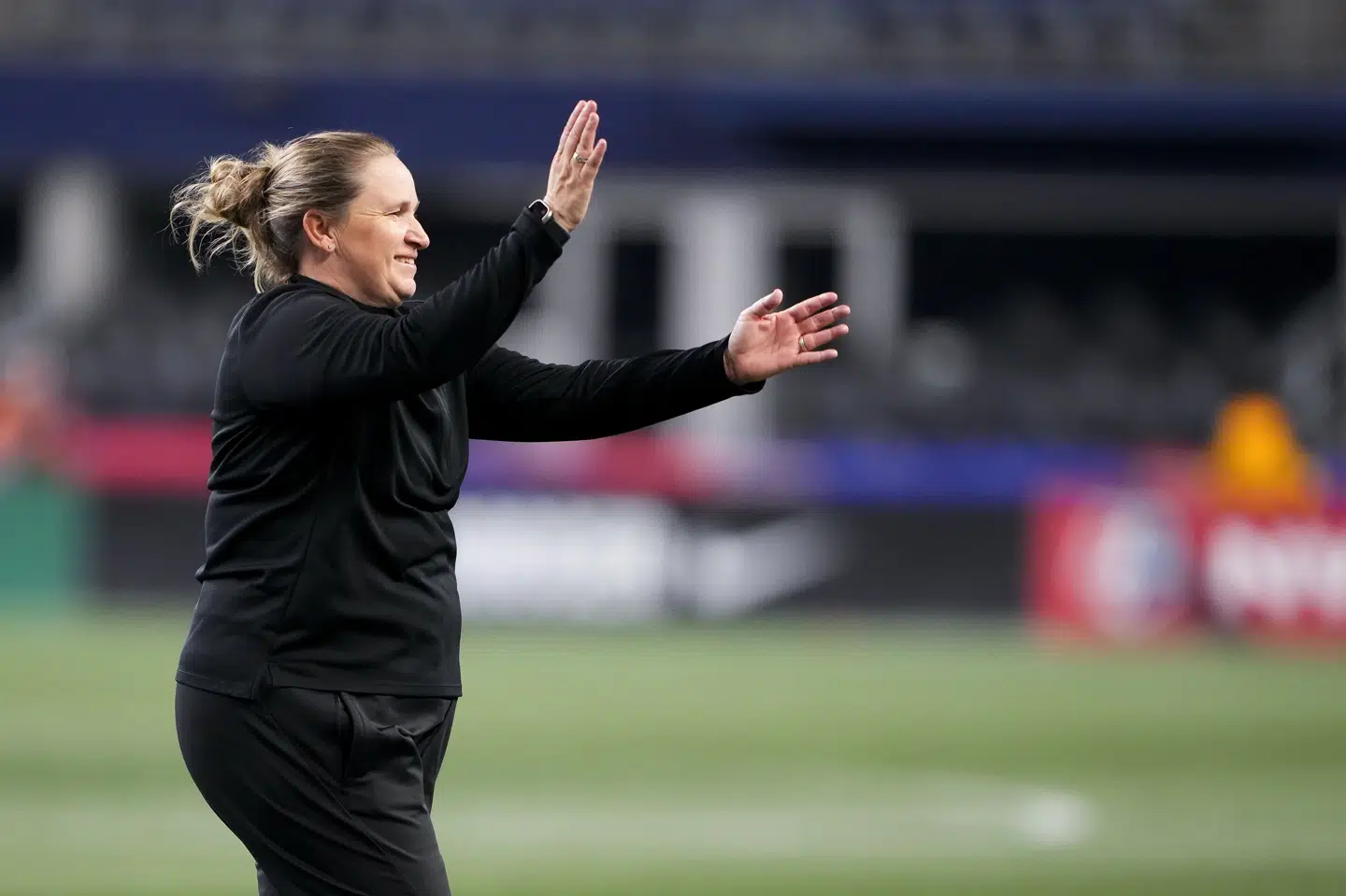 Laura Harvey har trænet store navne som Megan Rapinoe og Hope Solo i sin tid i USA og har været kåret til årets træner i NWSL. (Arkivfoto).