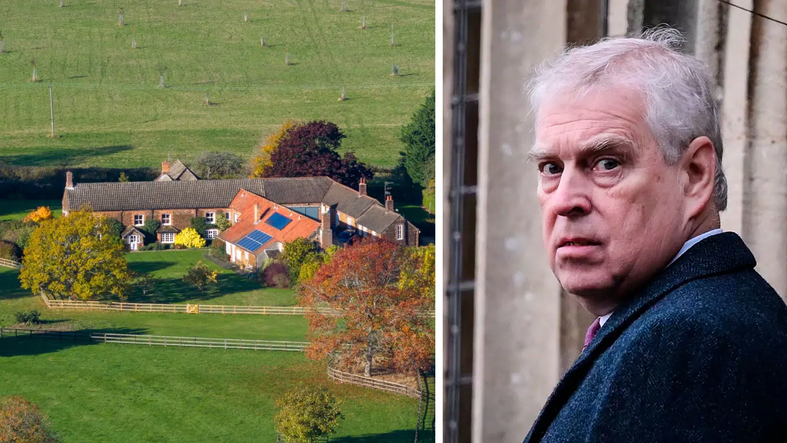 Overrasker som den første: Prins Edward besøger bror Andrew