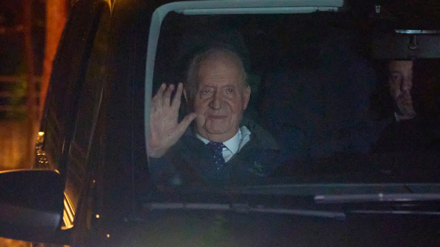 Den tidligere spanske konge er 87 år gammel.