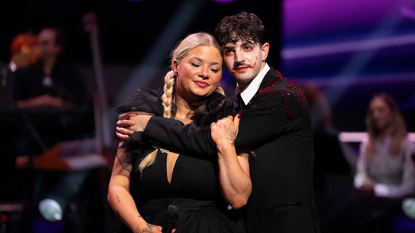 Sissal var langt fra tilfreds, efter hun fredag blev stemt ud af 'Vild med dans'.