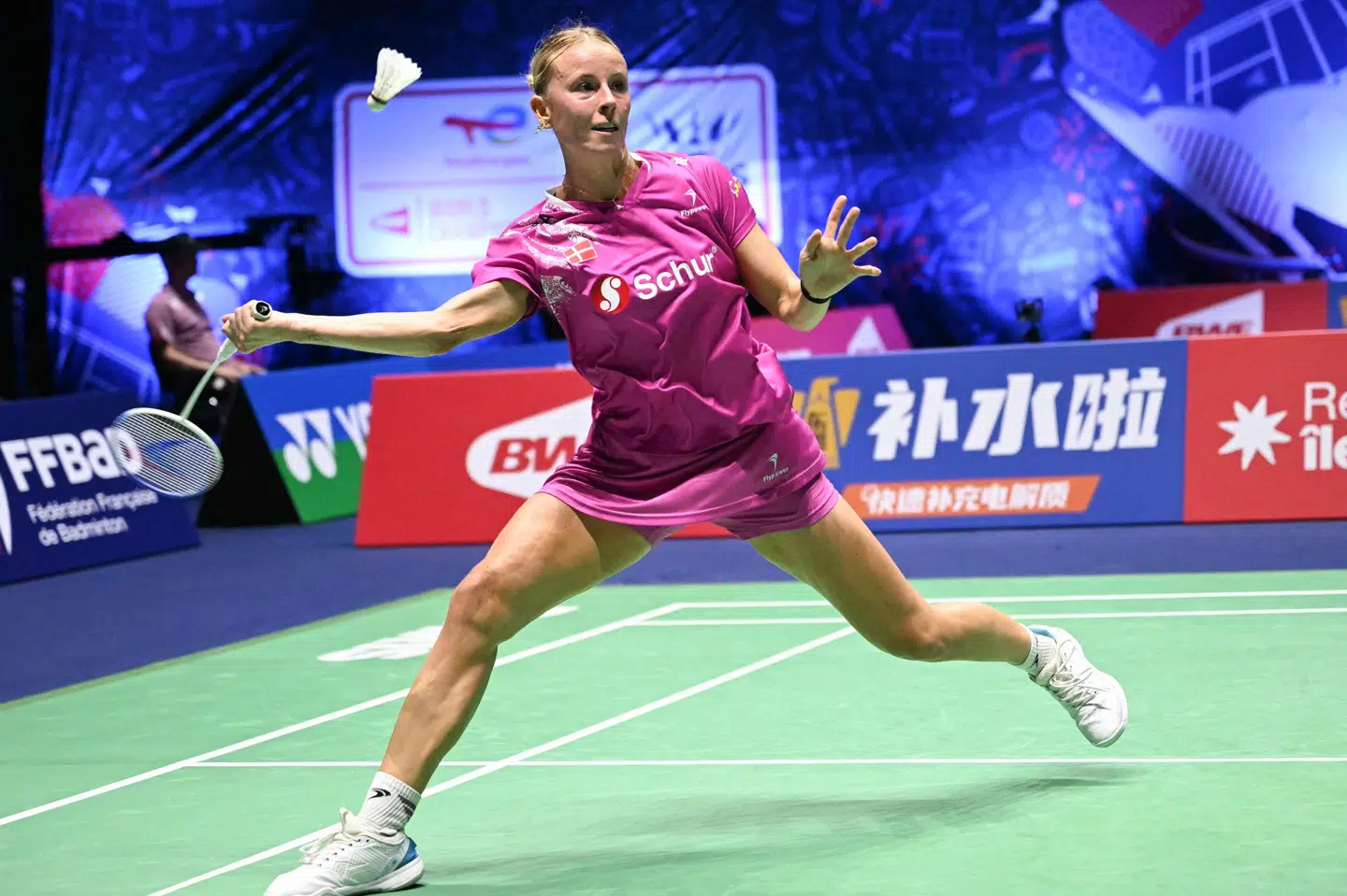 Mia Blichfeldt er finaleklar i Hylo Open. (Arkivfoto).