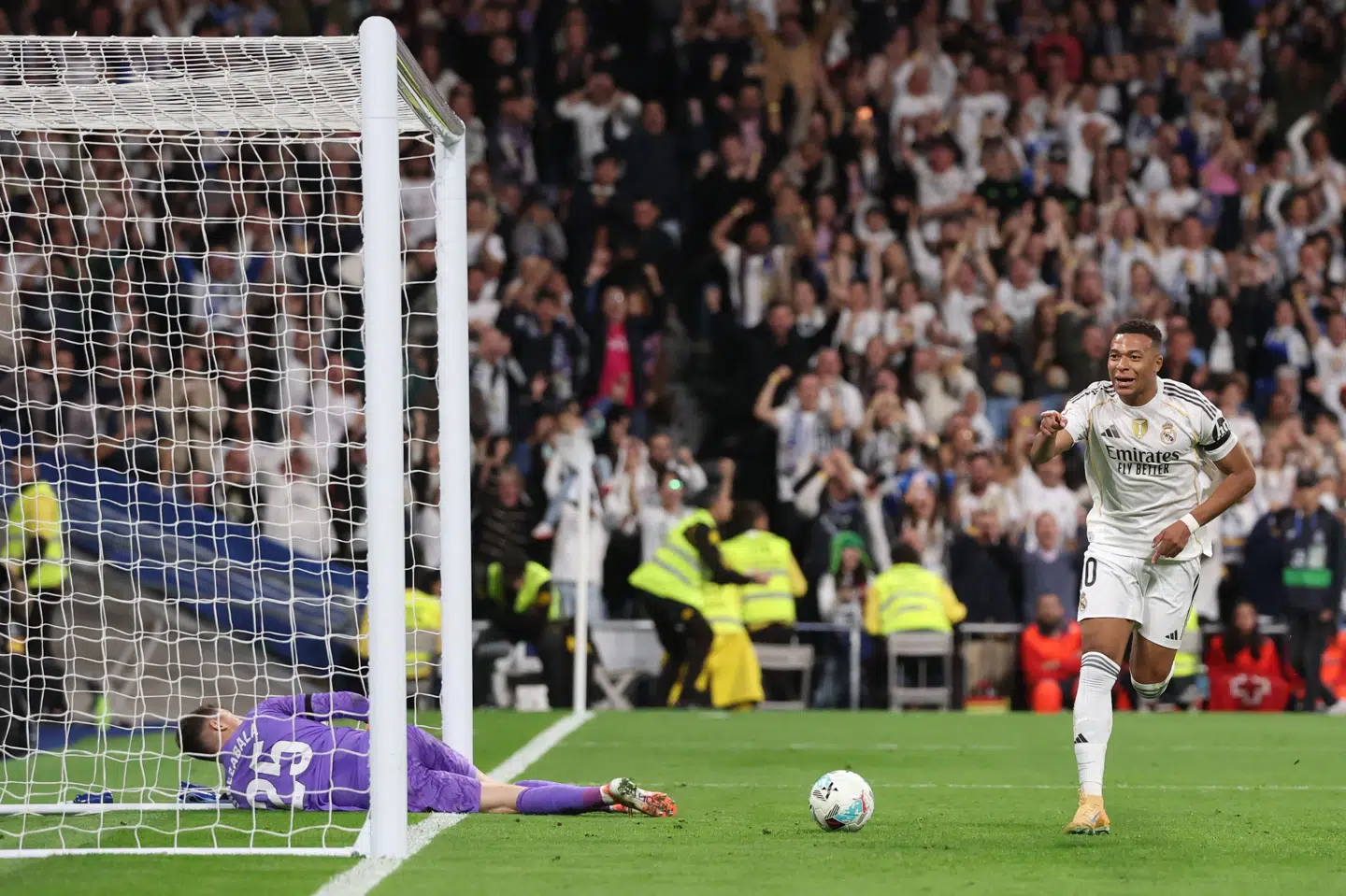 Kylian Mbappé har scoret vilde 18 mål i 14 kampe for Real Madrid i denne sæson.