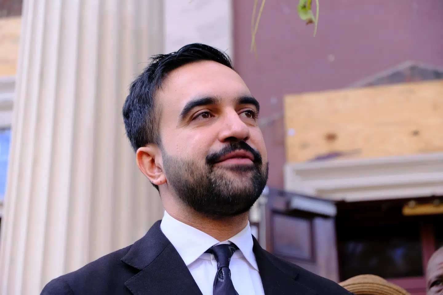 Zohran Mamdani er Demokraternes kandidat til borgmestervalget i New York City, der finder sted på tirsdag. (Arkivfoto).