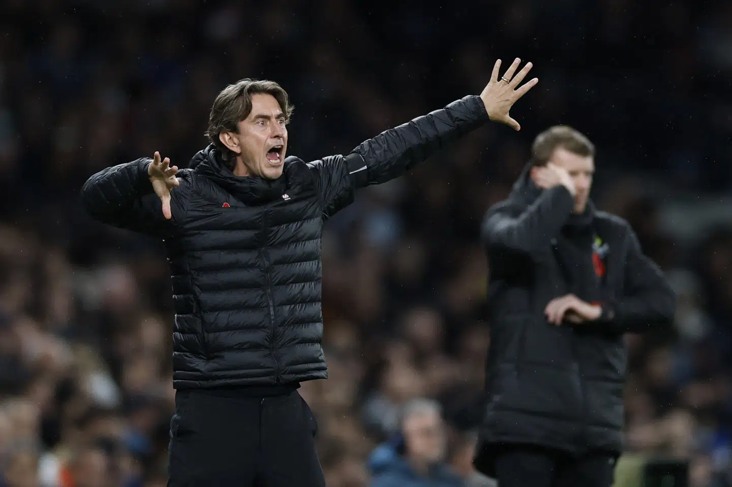 Thomas Frank havde god grund til at være frustreret i lørdagens hjemmekamp mod Chelsea i Premier League, da værterne ikke fik skabt de store målchancer.